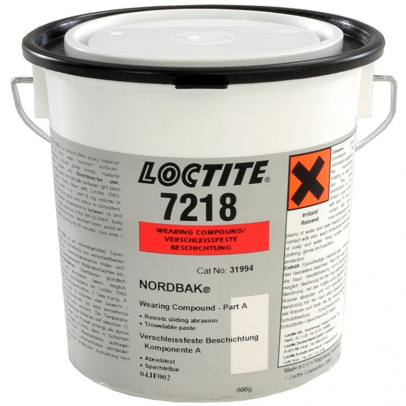 LOCTITE PC 7218 1KG EN/DE (2034255) Наполненный керамикой пастообразный эпоксидный износост. состав